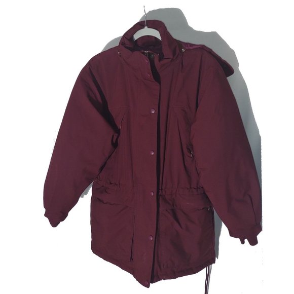 Hooded Gore Tex Ridgeline ( M ) Burgundy - Picture 1 of 3